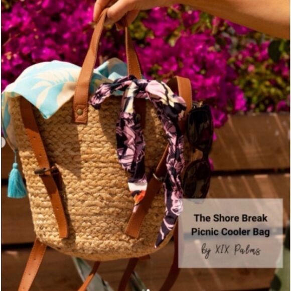 XIX Palms The Shorebreak Picnic Cooler Bag / NWT - Picture 7 of 8